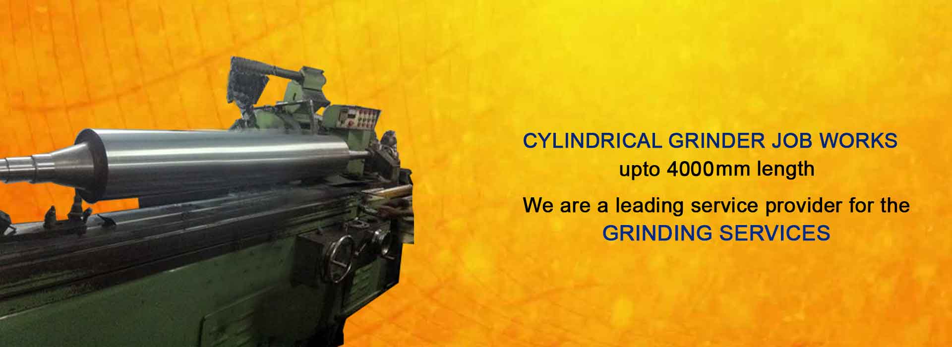 cylindrical grinder job works